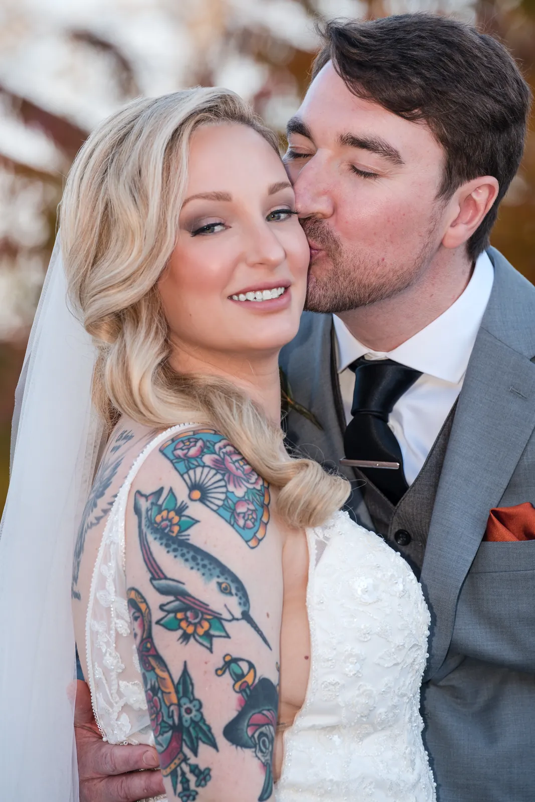 Wedding detail portrait