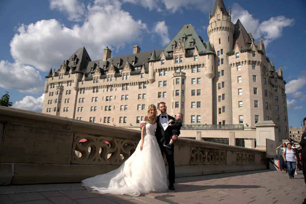 Candid groom portrait, Ottawa wedding